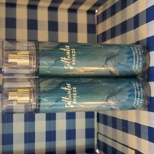 Saltwater breeze bath and body works!